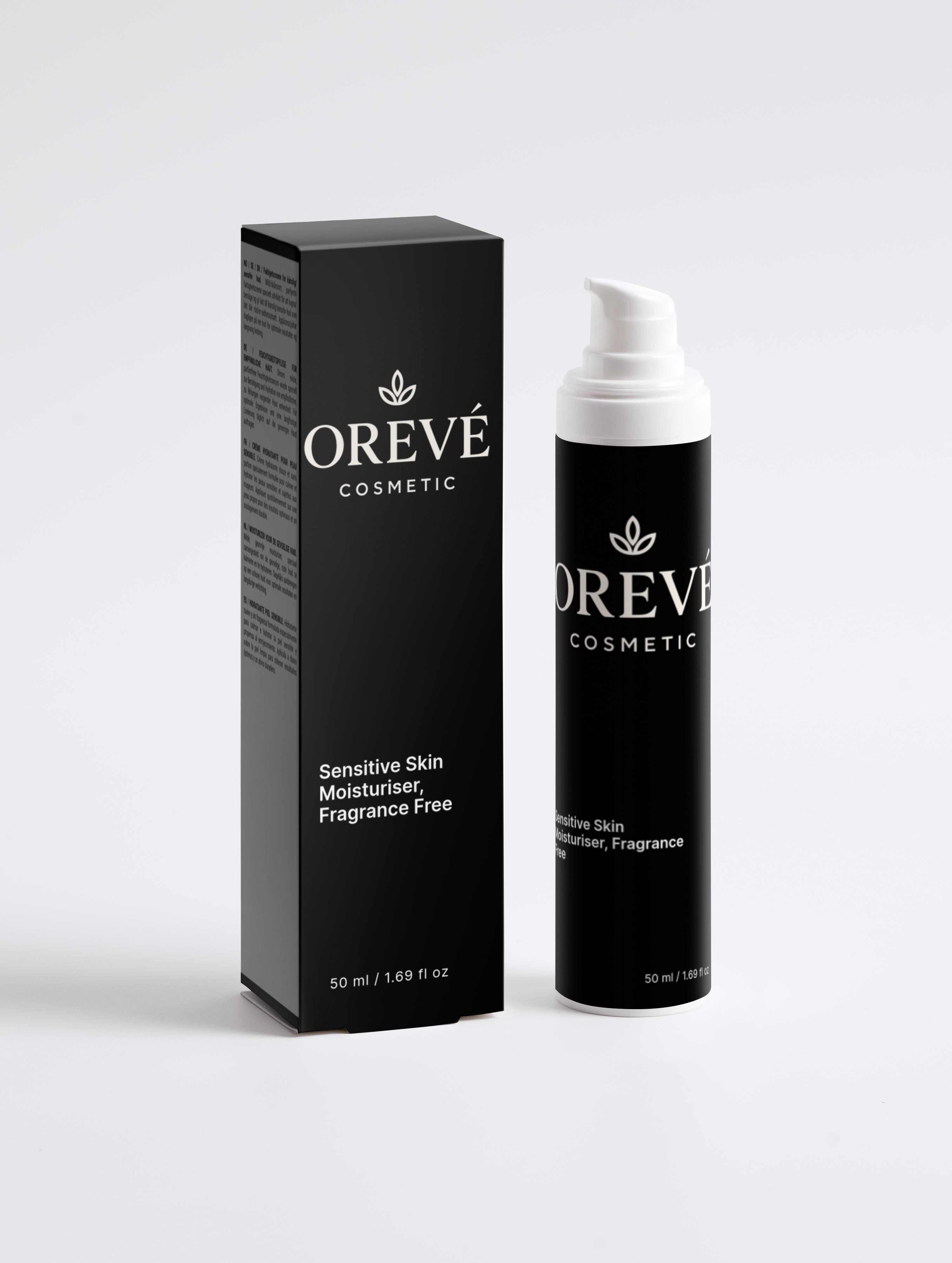 Sensitive Skin Moisturiser, Fragrance Free