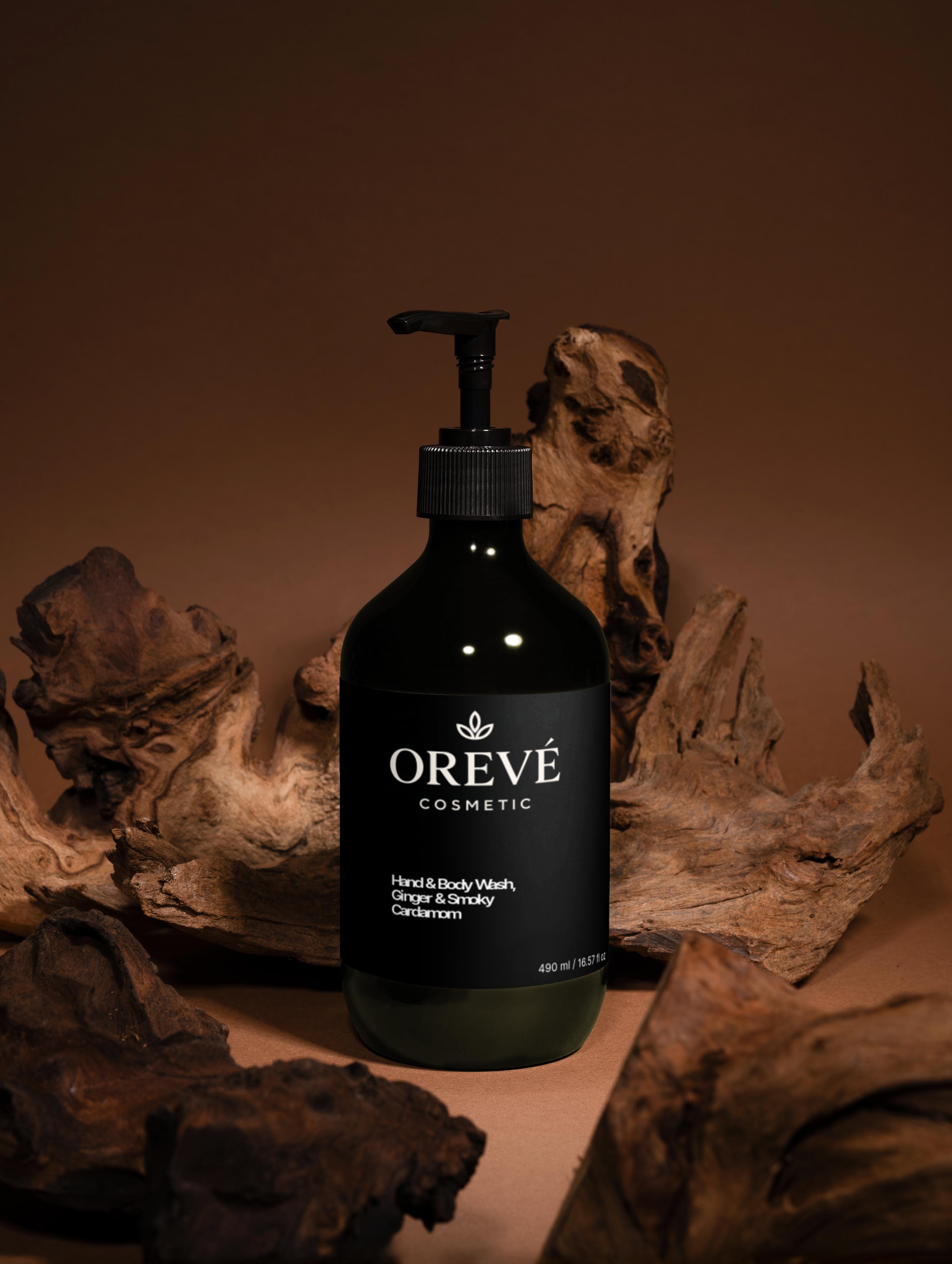 Hand & Body Wash, Ginger & Smoky Cardamom